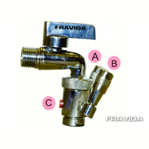 Grifo y lavaojos modelo GL-80